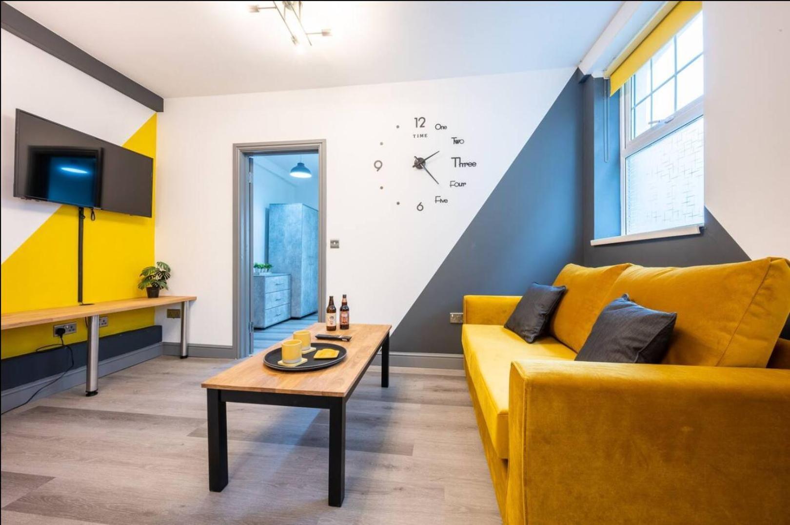 Stunning One Bedroom Apartments Near Shops & Central קארדיף מראה חיצוני תמונה